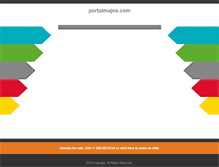 Tablet Screenshot of portalmajes.com